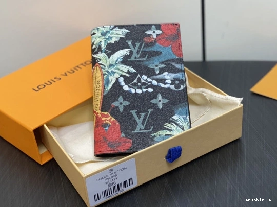 WIS PASSPORT Louis COVER-10*14*2.5CM Vuitton 0808